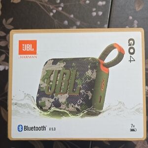 JBL GO 4 Speaker - Green Camouflage